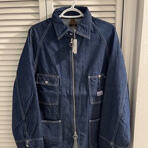 Kapital Kountry 11.5oz Denim Zipperr Coverall Jacket NWT